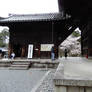 Temple and trees