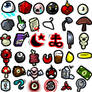 A Bunch of Isaac Items