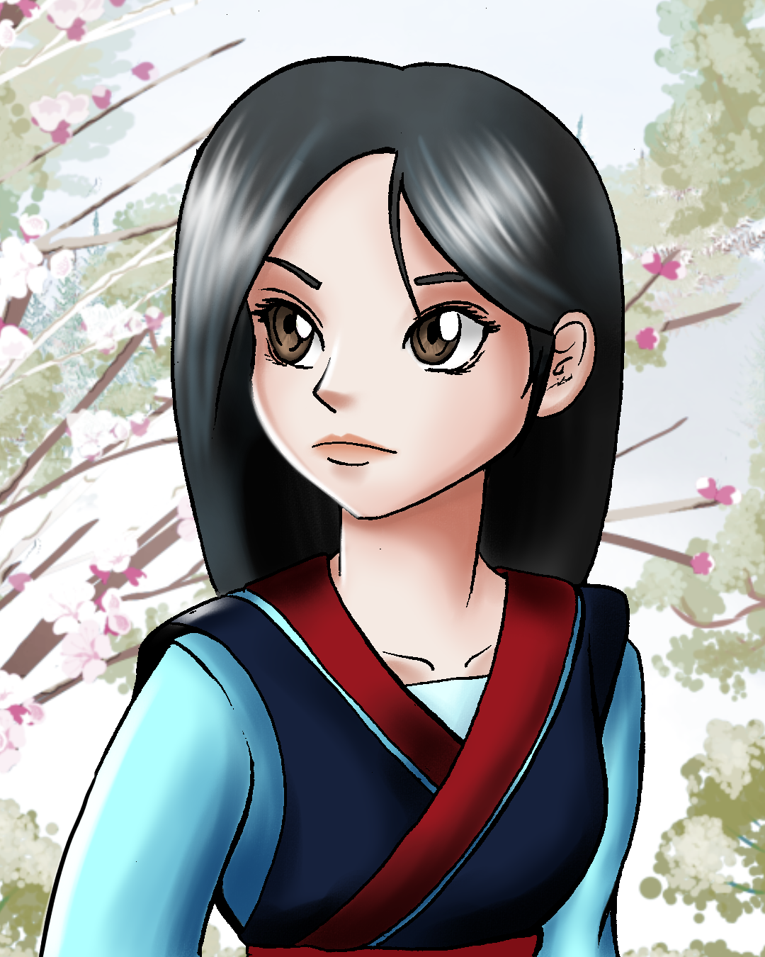 Deviantart Fa Fa Mulan fanart dron Disney by Jinart14 on DeviantArt