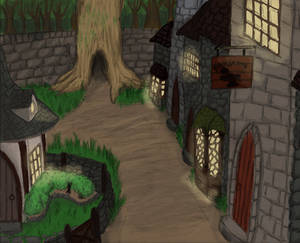 Town in the Woods