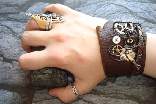 steampunk handcuff