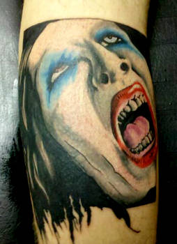 Marilyn Manson Tattoo