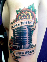 Microphone Tattoo