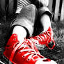 red converse