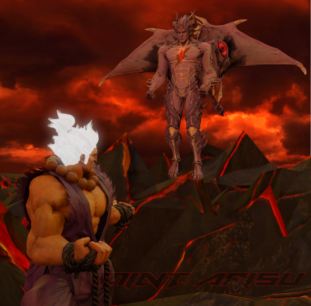 Akuma Vs. Kazuya Mishima by DaquanHarrison22 on DeviantArt