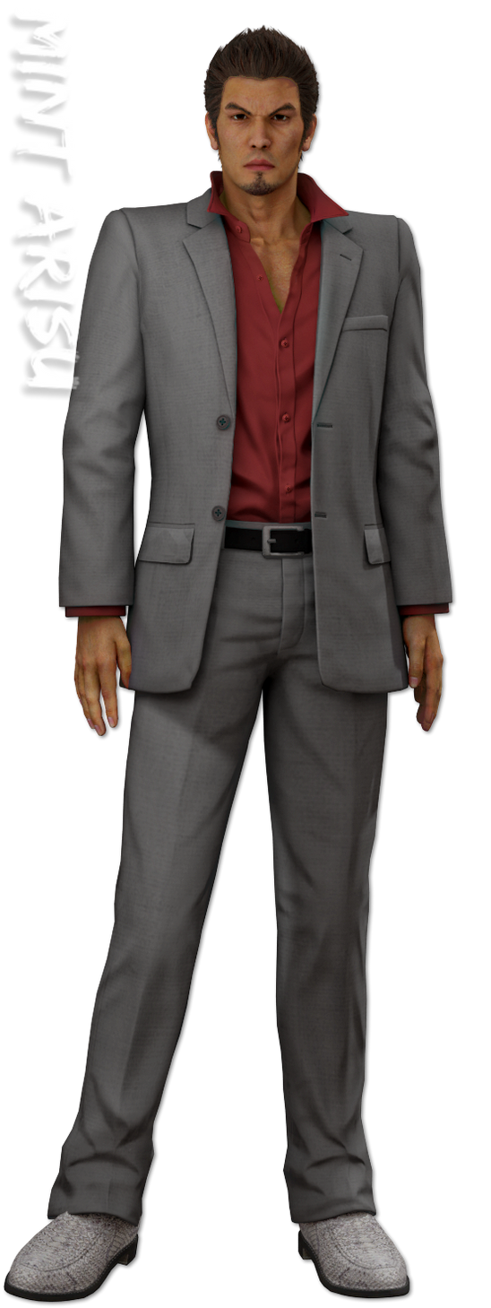 Kazuma Kiryu Yakuza 6 Render by MintArisu on DeviantArt