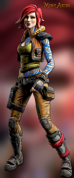 Lilith Borderlands 3 Render