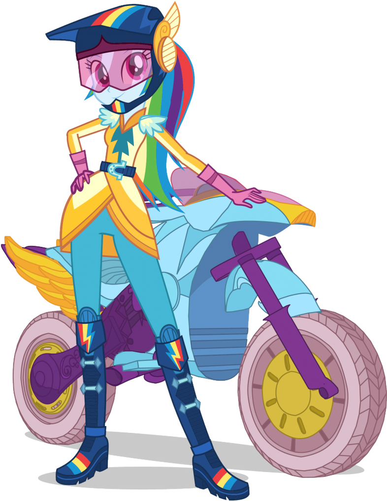 Mlp Eg Fg - Rainbow Dash Sporty Style by AbigailRodrigues5375 on DeviantArt