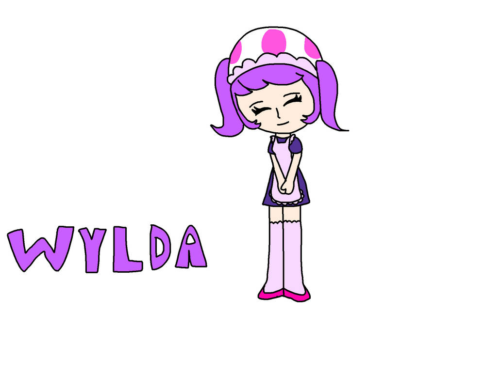 Human toad waitress! (Paper Mario) by MemesForLyfe on DeviantArt