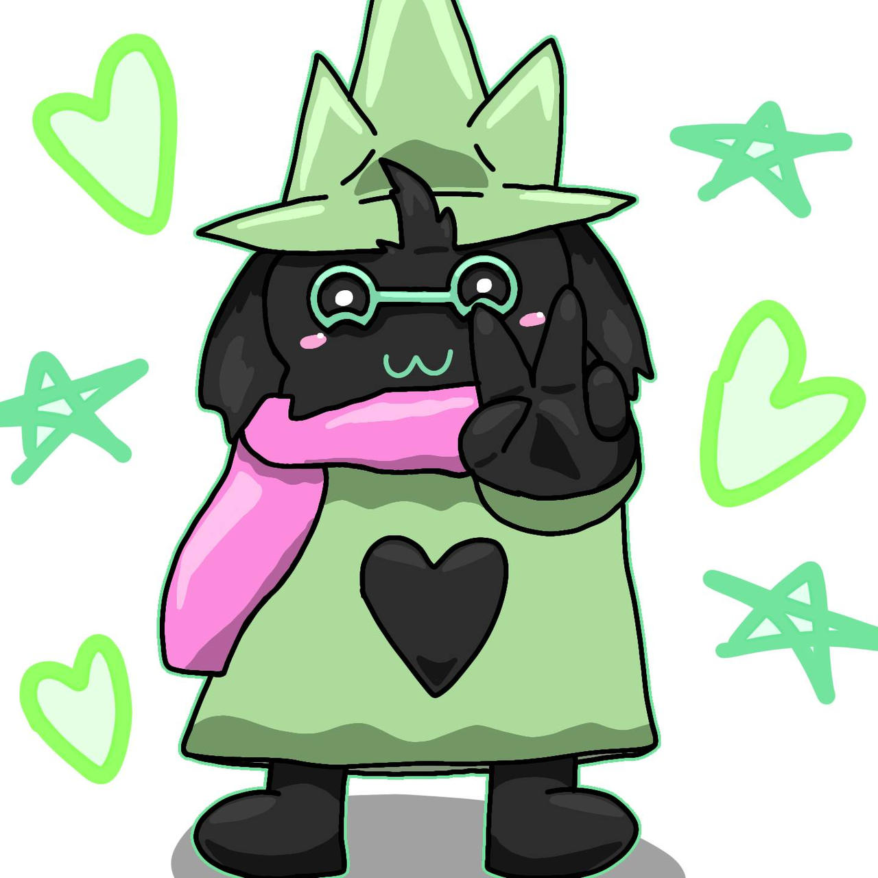 Blind Ralsei Ralsei by Skelamence on DeviantArt