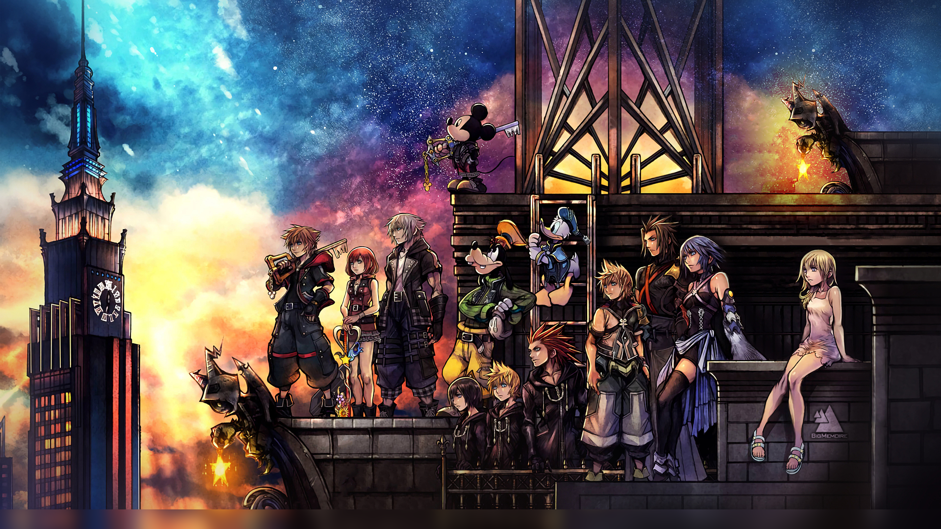 Wallpaper Engine - Kingdom Hearts 3 - Cover Art by BigMemoire on DeviantArt Wallpaper Engine - Kingdom Hearts 3 - Cover Art by BigMemoire on DeviantArt