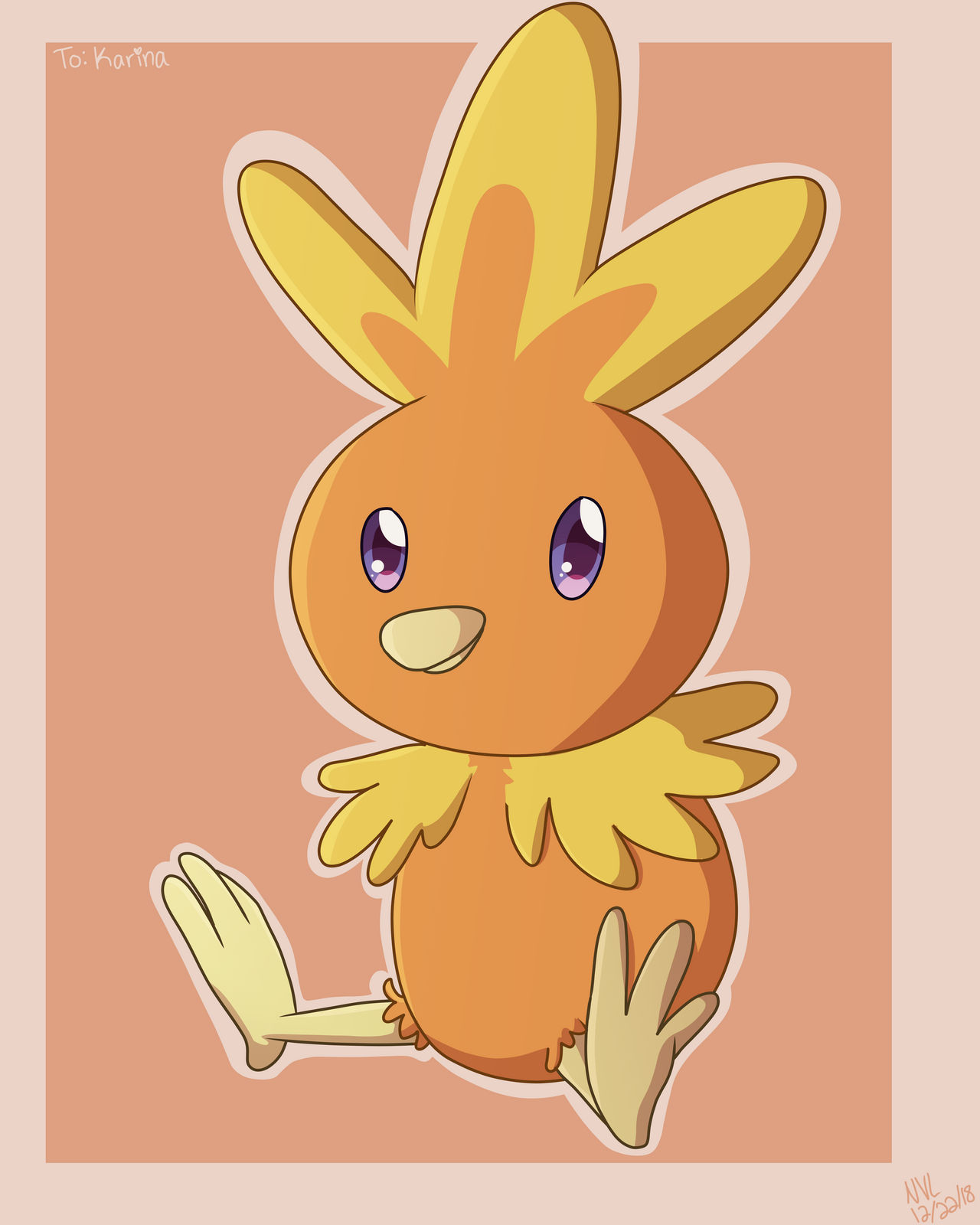 Torchic Back So Rite Torchic by NickDrawsArt on DeviantArt