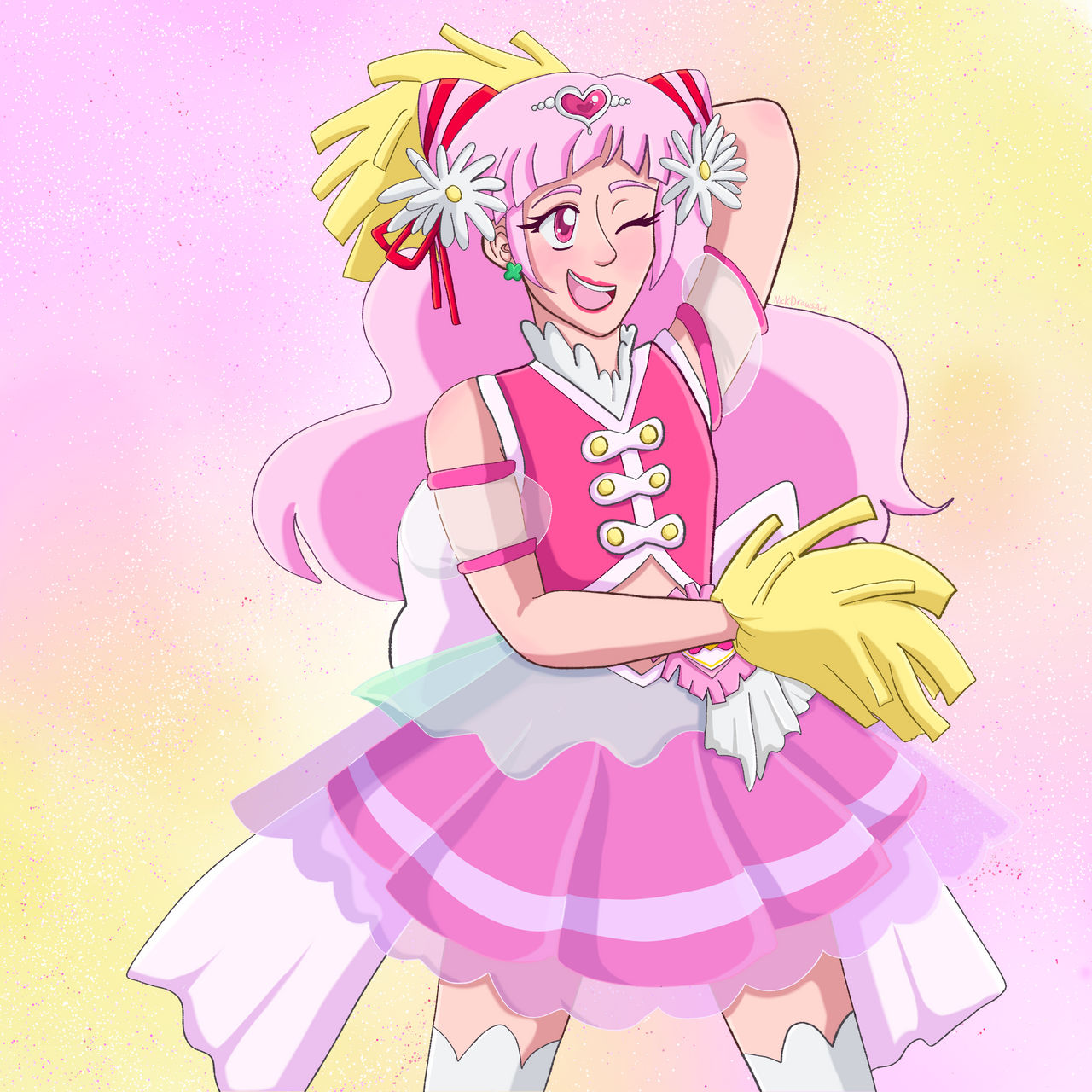 Cure Yell by NickDrawsArt on DeviantArt