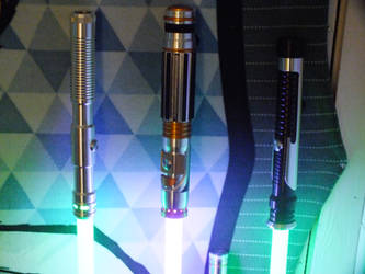 Three Ultra Sabers