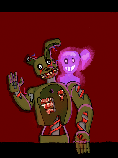 Springtrap purple guy by Reynard-Snowflake on DeviantArt