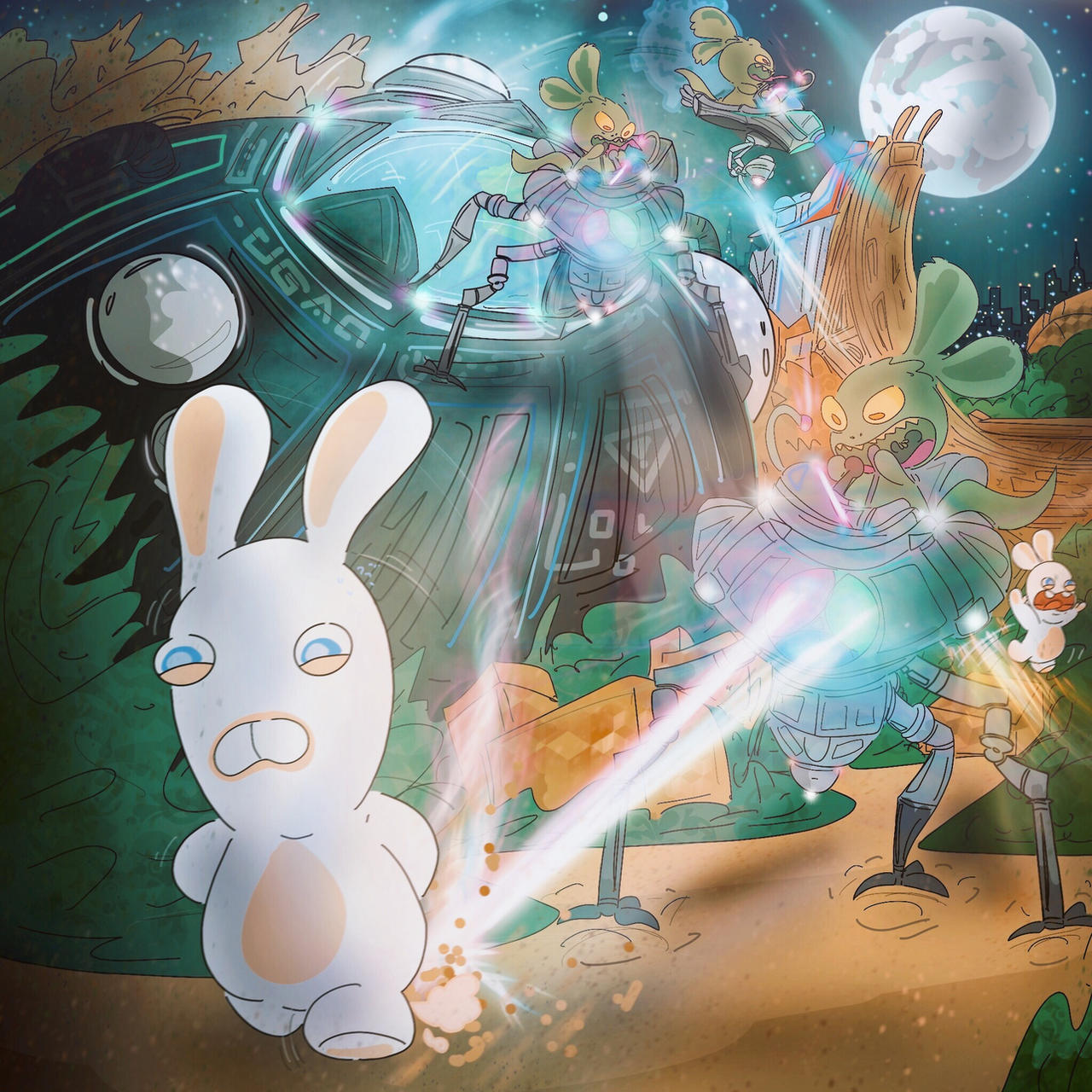Killer Rabbids From Outer Space by UniversallyUnited on DeviantArt