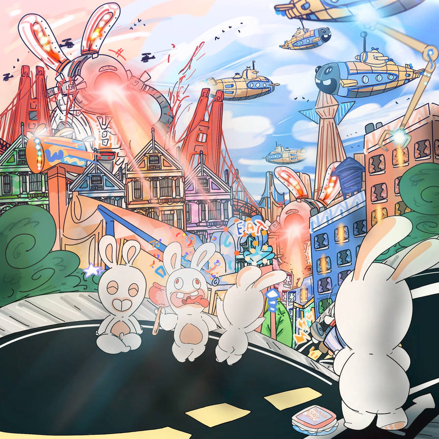 Rabbids Vs Rabbits Deviantart Rabbids Invasion by UniversallyUnited on DeviantArt