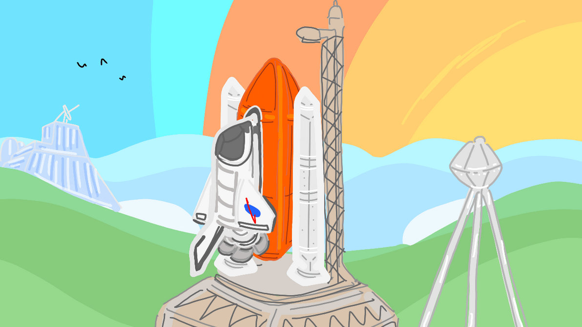 Space Shuttle Launch Animation by UniversallyUnited on DeviantArt