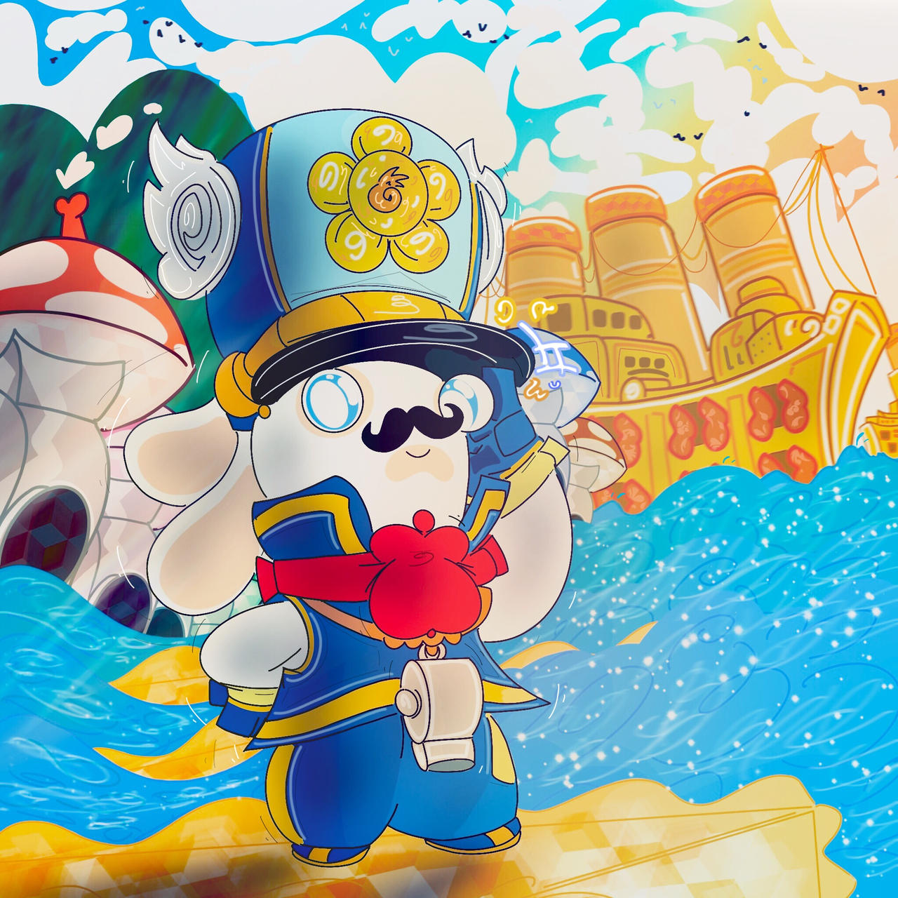 Rabbid Sullivan by UniversallyUnited on DeviantArt