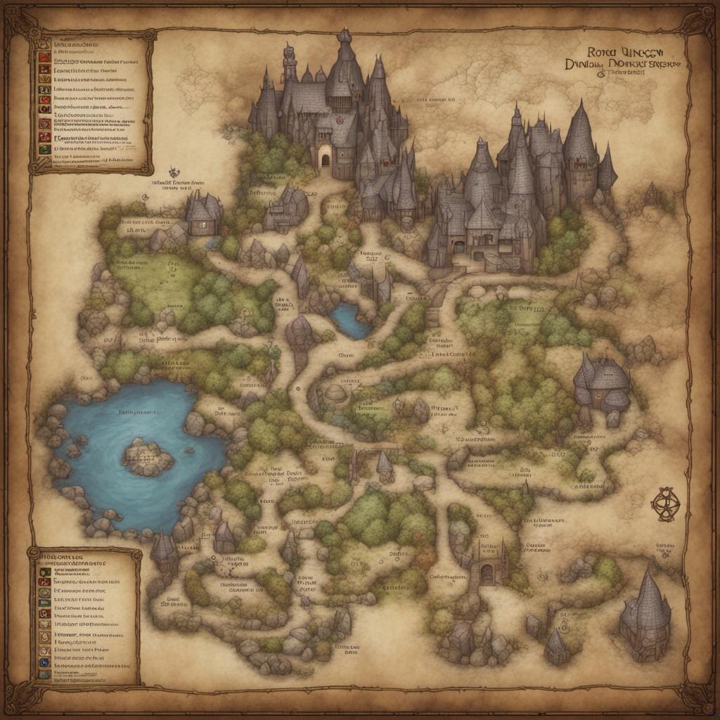 Dungeon And Dragon maps by pkbdragon on DeviantArt