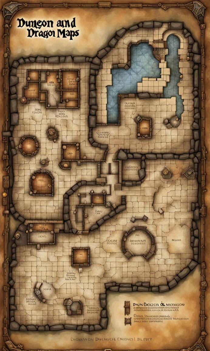 Dungeon And Dragon maps by pkbdragon on DeviantArt