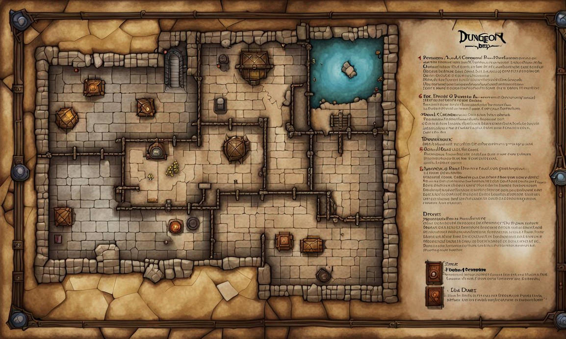 Dungeon And Dragon maps by pkbdragon on DeviantArt