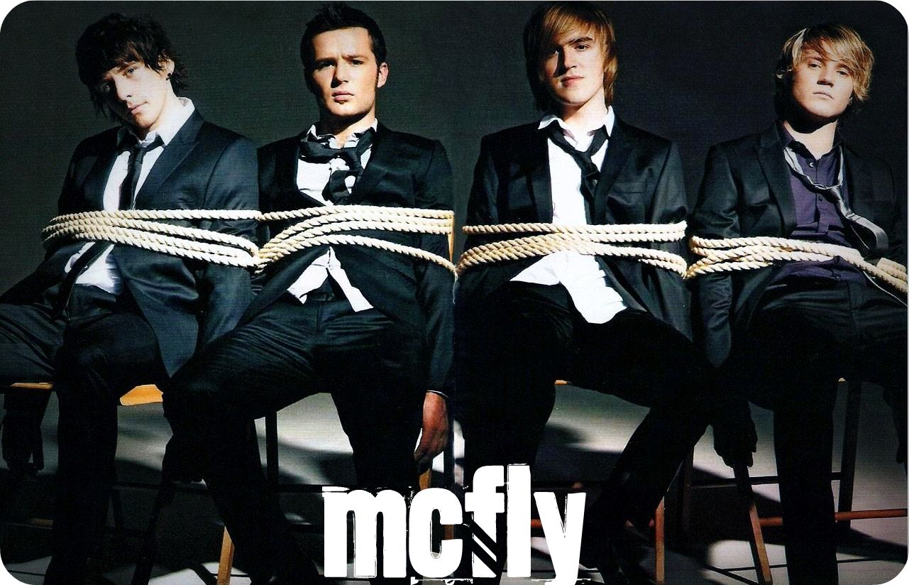 Mcfly tied up.