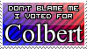 President Colbert Stamp