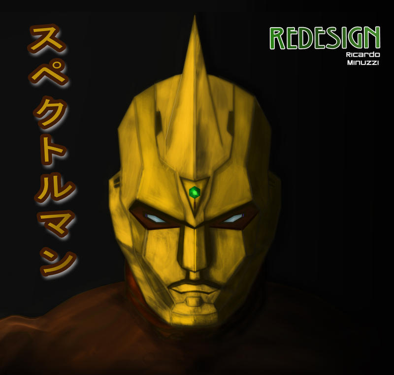 Spectreman redesign by Minuzzi on DeviantArt