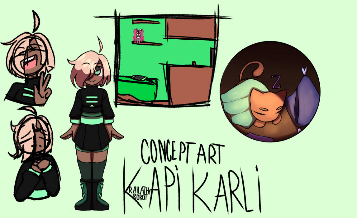Concept art of kapi karli by RailaTheRobot on DeviantArt