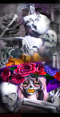 -MMD- Halloween themed- La muerte