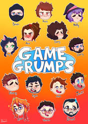 Game Grumps 5th Anniversary Fanart