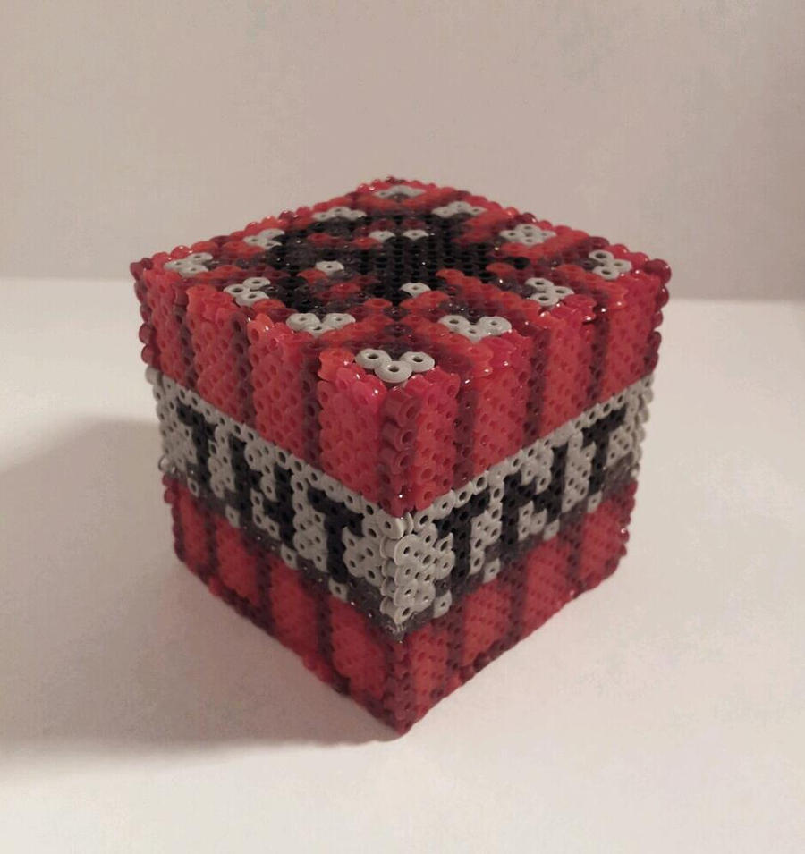 Minecraft Hama TNT Block by Retr8bit on DeviantArt