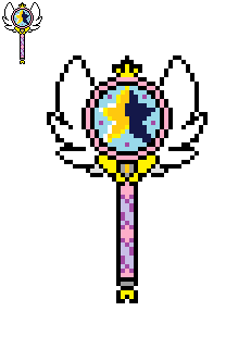 Star's Wand - Star Vs The Forces of Evil - Pixel by Retr8bit