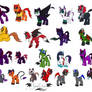 ALL the Ponified OCs