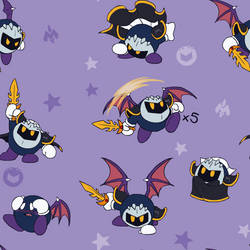 Chibi Meta Knight Background