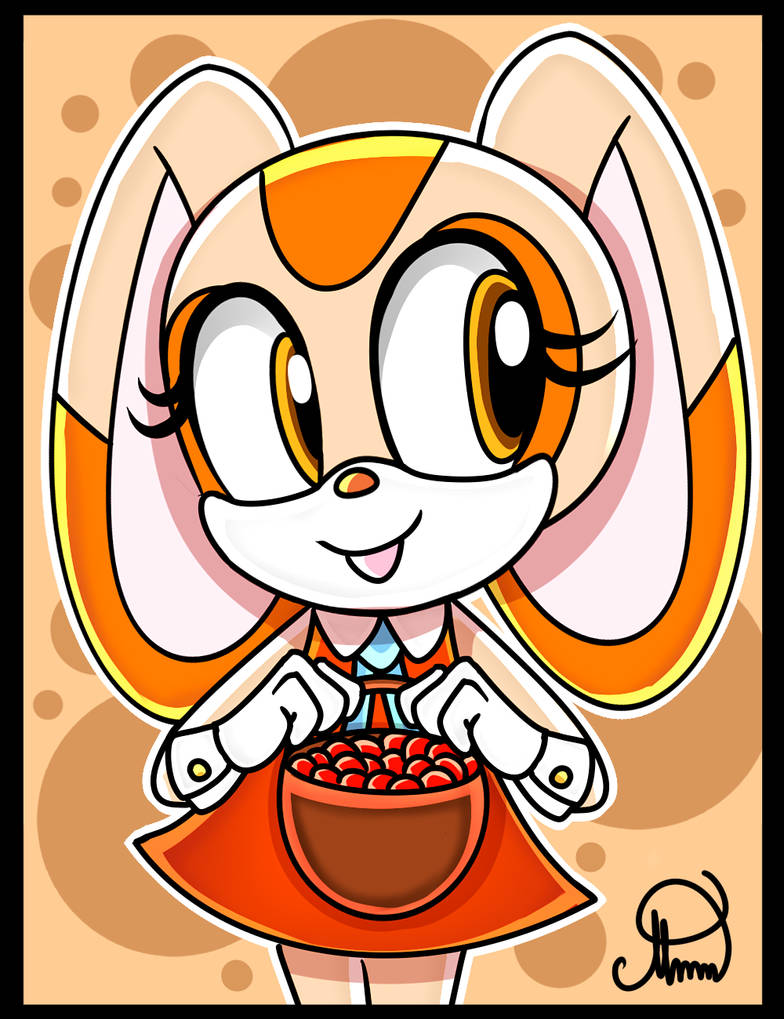 Cream Rabbit Chicken Cream the Rabbit by MereldenWinter on DeviantArt