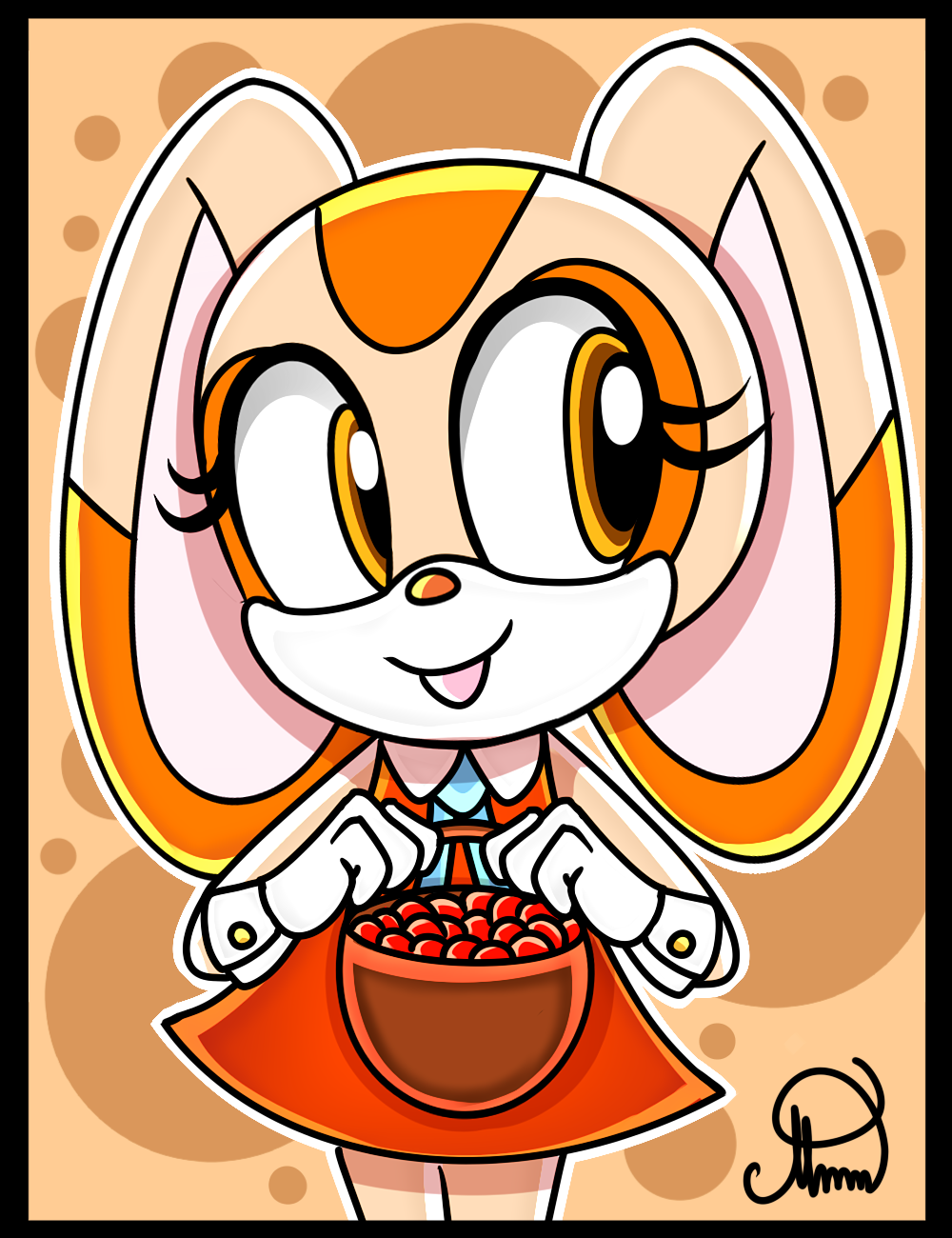 Cream the Rabbit by MereldenWinter on DeviantArt