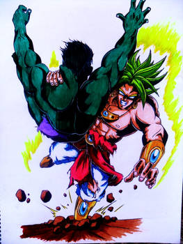 Hulk vs Broly