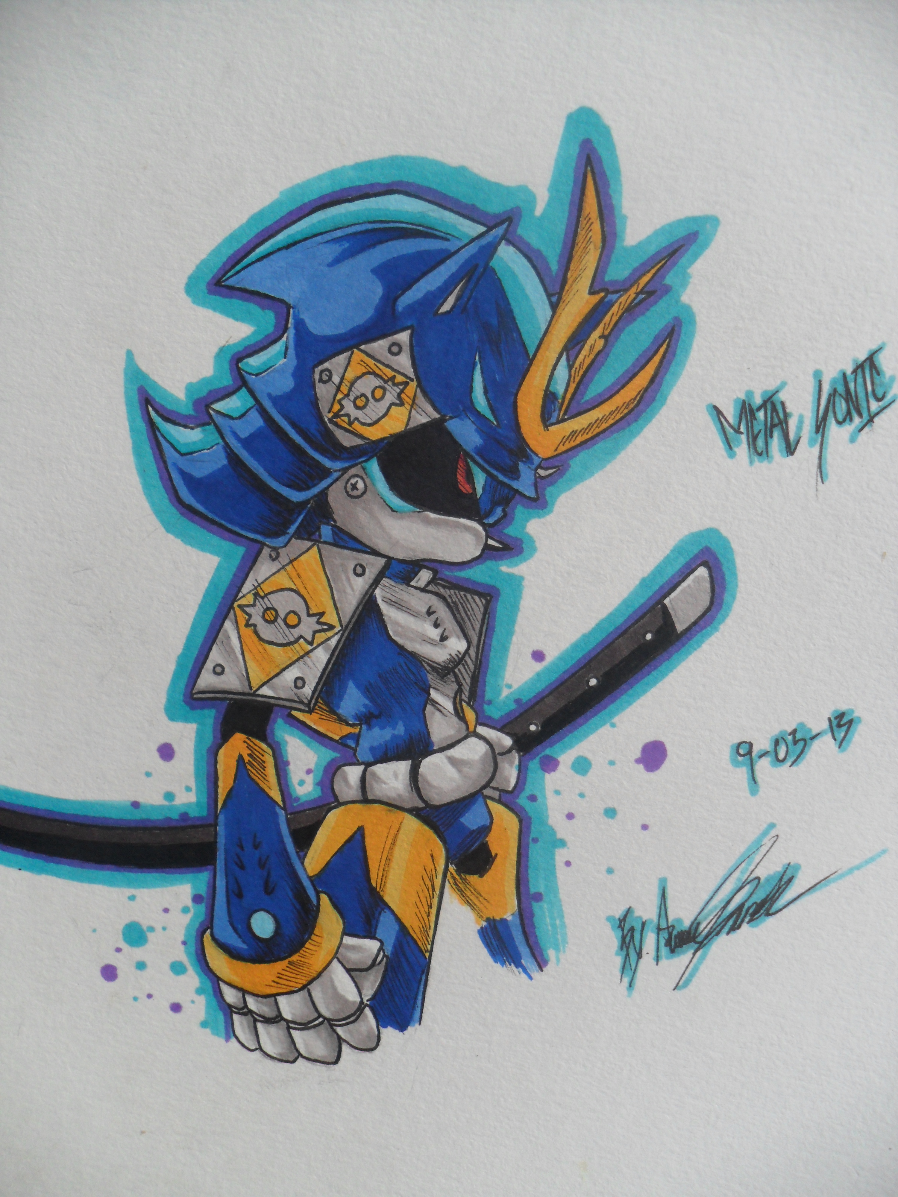 Metal Sonic by Kelskora on DeviantArt