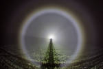 Circular fogbow by sumie--dh