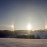 Diamond dust halo - 26. 1. 2013