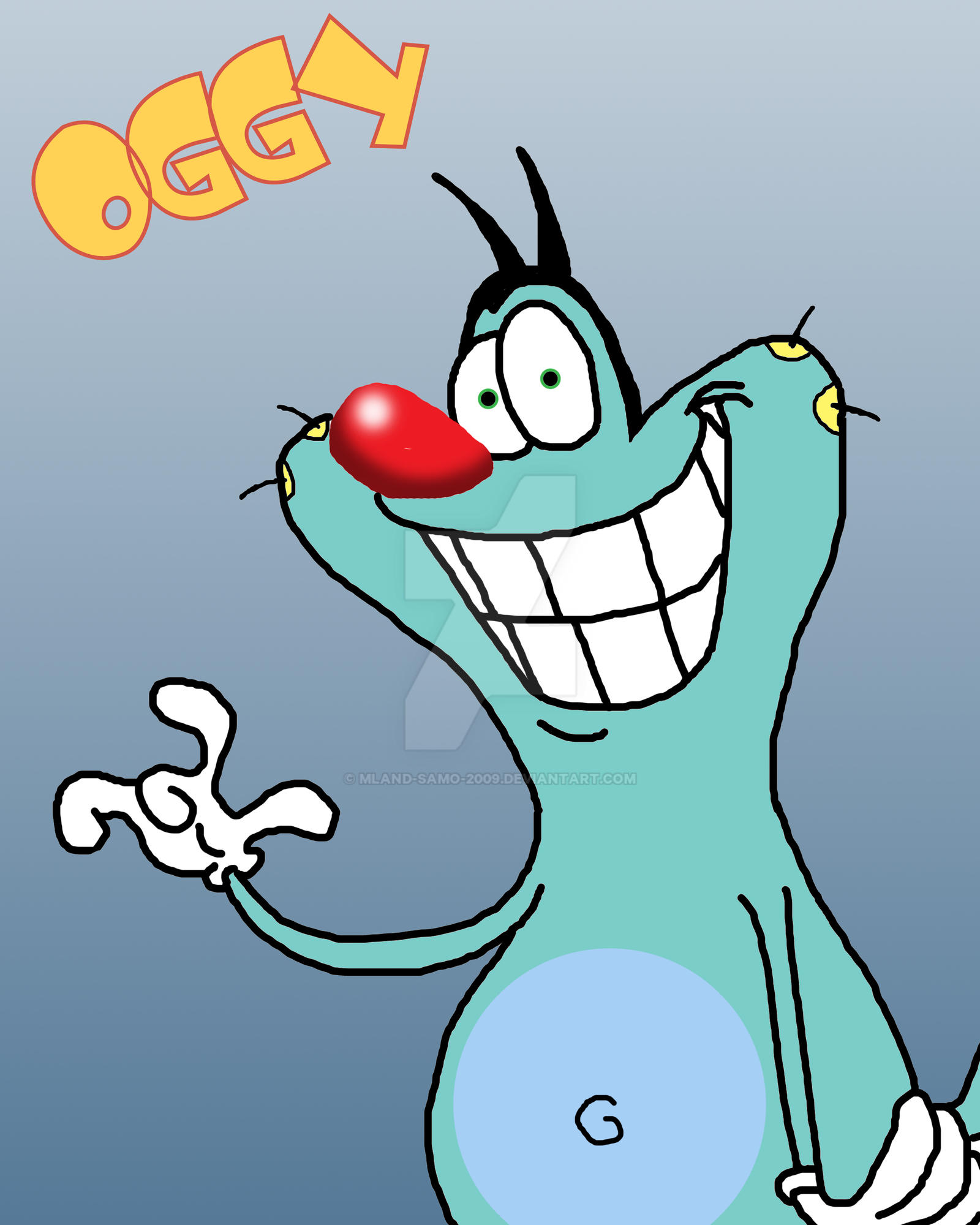 Oggy by Mland-Samo-2009 on DeviantArt Oggy by Mland-Samo-2009 on DeviantArt