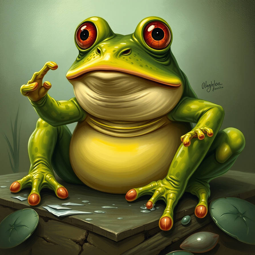 Forg Monster Monster Frog by naughtybadtammy on DeviantArt