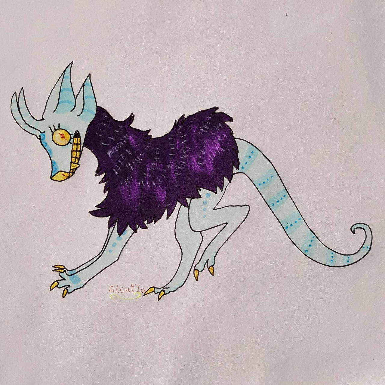 random creature by AlCatIa89 on DeviantArt