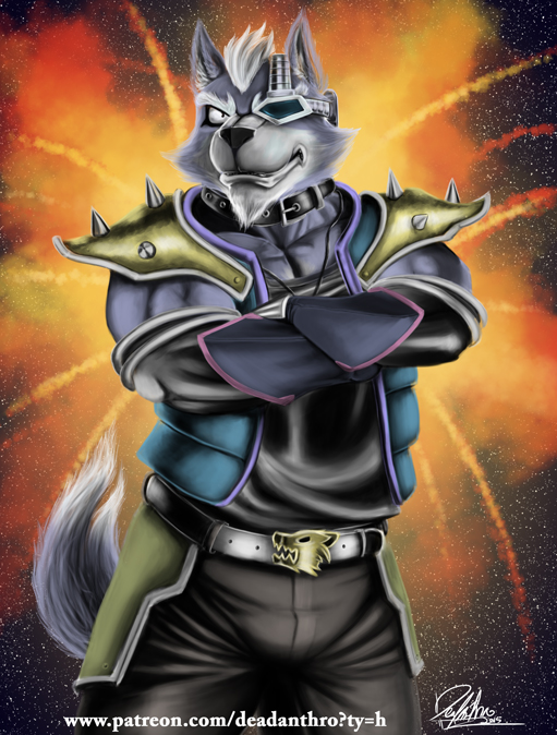 WOlf O'donnel by DeadAnthro on DeviantArt