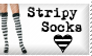 Stripy Socks Stamp