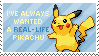 Pikachu Stamp