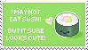 Sushi Stamp by Kezzi-Rose