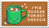 Hot Chocolate Stamp by Kezzi-Rose